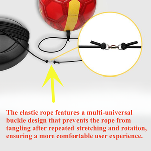 SAG501 Entraîneur de football portable et pliable pour entraînement en <span class=keywords><strong>solo</strong></span>, compatible ballon taille 5, avec sac de transport, équipement pour la pratique du premier toucher et des passes - Product Image 4