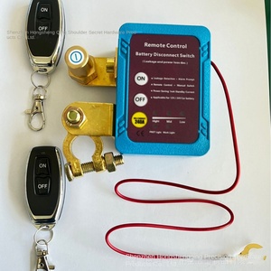 מצב חדש סוללה 12v/24v/24v חוצה גבולות אוטומטי מפסק שלילי שליטה מרחוק ידנית אינטגרציה ידנית נגד הפסד דליפה - Product Image 5