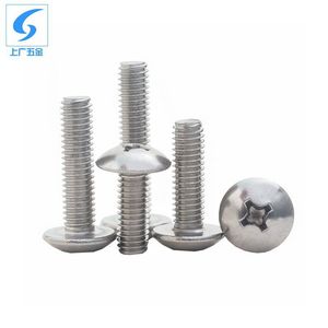 Tornillos de máquina de cabeza plana Phillips de acero inoxidable 316 de Shanghái y Guangzhou, rosca métrica estándar M4 M5 M6 para construcción - Product Image 3