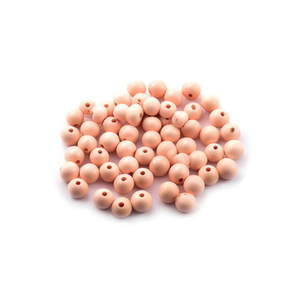 ILAN Abalorios Perline di legno rosa da 8 mm 80 pezzi per la creazione di gioielli - Product Image 2
