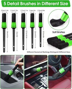 Kit <span class=keywords><strong>de</strong></span> limpieza <span class=keywords><strong>de</strong></span> <span class=keywords><strong>coche</strong></span> <span class=keywords><strong>de</strong></span> 21 piezas <span class=keywords><strong>Gel</strong></span> <span class=keywords><strong>de</strong></span> microfibra que detalla <span class=keywords><strong>el</strong></span> limpiador interior Premium Car Care Essentials - Product Image 2