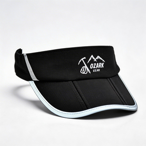 OUTDOOR UV SUN PROTECTION EMPTY TOP VISOR CAP, ADJUSTABLE BREATHABLE SPORTS PEAK <b>HAT</b> for RUNNING HIKING CYCLING GOLF - Product Image 5