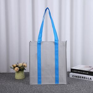 Bolsas de Compras Reutilizables Personalizadas de Tela No Tejida YY98 con Logotipos - Product Image 4