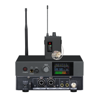 Sistema de Monitoreo Inalámbrico Intraural EIF AC-300 de Alta Calidad, Metálico, de un Solo Canal, Ligero y Portátil para Actuaciones de Canto en Escenario