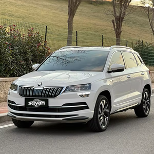 Gran Oferta: <span class=keywords><strong>Skoda</strong></span> <span class=keywords><strong>Karoq</strong></span> 280TSI 1.4T Turbo Automático <span class=keywords><strong>2022</strong></span> Usado para Exportación a Argelia, Volante a la Izquierda, R19, Cuero Oscuro, Cámara Trasera, SUV de 5 Puertas y 5 Asientos - Product Image 1