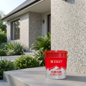 Peinture acrylique effet granit Wufushan, très vendue, pour murs extérieurs, revêtement liquide texturé pour murs, application par pulvérisation - Product Image 1