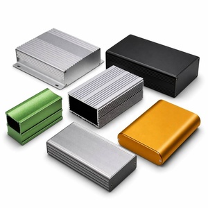 Caja de Aluminio Extruido para Disipador de Calor, Personalizada, Anodizada, CNC, para PCB, Caja de Proyectos de Aluminio Extruido - Product Image 5
