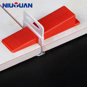 Dụng cụ cân bằng gạch men NIUYUAN đến nhanh chóng, kích thước 1mm 1.5mm 2mm 2.5mm 3mm, hệ thống kẹp cân bằng gạch bằng nhựa - Product Image 4