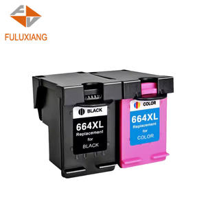 FULUXIANG Compatible 664 XL 664XL Cartucho de inyección de tinta de color para impresoras <span class=keywords><strong>HP</strong></span> <span class=keywords><strong>DeskJet</strong></span> para Ink Advantage 2138 3635 <span class=keywords><strong>3638</strong></span> - Product Image 1
