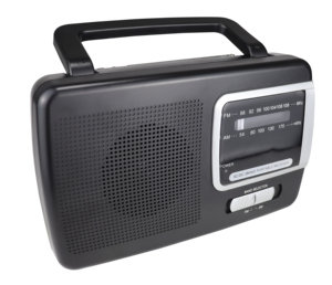 Radio de Mesa AM/<span class=keywords><strong>FM</strong></span> con Estilo Vintage, Alimentación por Corriente Alterna y Sintonización Clásica por Puntero - Product Image 1