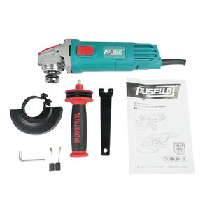 Meuleuse d'<span class=keywords><strong>angle</strong></span> électrique PUSELLO 850W avec interrupteur latéral pour le meulage et le polissage de la pierre et du métal, 100 mm, 115 mm, 125 mm - Product Image 2