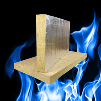 Laine de roche insonorisante et isolante thermique 25/50/100/150mm, laine de roche minérale aluminium pour extérieur industriel, prix Henan