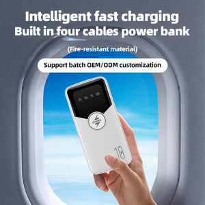 Pin dự phòng Li-Polymer 10000mAh tùy chỉnh, sạc nhanh 10W, 2 cổng <span class=keywords><strong>USB</strong></span>, nhỏ gọn, mỏng - Product Image 3