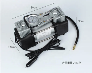 Inflador de Neumáticos Portátil de Doble Cilindro de Alta Resistencia de 12 V y 150 PSI para SUV LVDUAN DC 12 V - Product Image 4