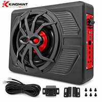 Nouveau design de subwoofer de voiture à bobine simple de 10 pouces avec amplificateur, ultra-fin, à installer sous le siège, pour les passionnés d'audio automobile