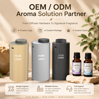 Diffuseur d'aromathérapie électronique moderne haut de gamme 2026, diffuseur d'huiles essentielles personnalisé pour voiture, vente en gros pour la maison, sans eau