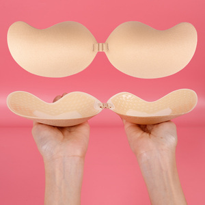 Nouveau soutien-gorge push up <span class=keywords><strong>grande</strong></span> <span class=keywords><strong>taille</strong></span> Lingerie Sexy chaude grand soutien-gorge Invisible réutilisable auto-adhésif sans bretelles collant Invisible pour les femmes - Product Image 4