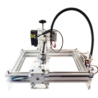 Mini DIY 2017 2500mw Laser ungu biru Printer menandai mesin ukiran untuk membuat batu piring keramik perhiasan