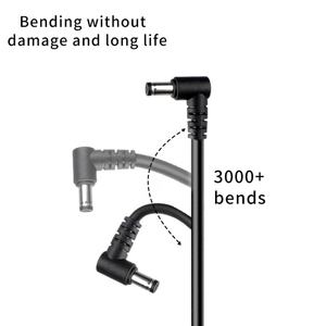 Câble d'alimentation CC 2,5 mm, connecteur mâle 5,5 x 2,5 mm, 0,45 m, 18AWG, connecteur mâle CC 5525 avec câble - Product Image 3