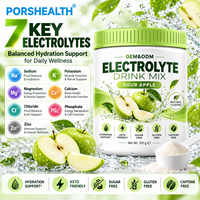 Poudre de boisson énergétique électrolytique à formule personnalisée, marque privée, supplément d'hydratation instantanée, certifié GMP