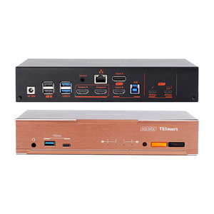 TESmart 2x2 썬더볼트 KVM 스위치, 2대의 PC를 2대의 모니터에 4K 60Hz로 제어, 듀얼 워크스테이션 IT 트레이딩 편집용 60W PD 지원 - Product Image 2