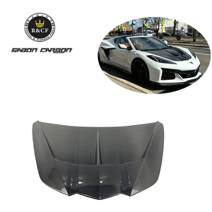 Capot avant en fibre de carbone de style ST pour Corvette <span class=keywords><strong>C8</strong></span> Z07 Stringray Z06 2019-24 - Product Image 2