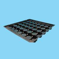 Láminas de Plástico HDPE Extruido Grandes, Hechas a Medida, Marca YZG, Color Negro