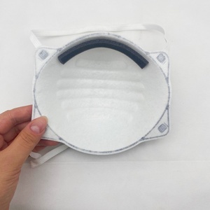 Masque en forme de coupe NEWLISON Kn95 avec valve d'expiration, bandeaux ajustables pour les opérations minières - Product Image 6