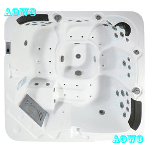 620 carré maison massage tente tube chaud extérieur spa piscine baignoire salle de paresseux jacu-zzier Hanssi nager spa famille conteneur utilisation - Product Image 3