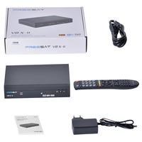 جهاز استقبال FREESAT V8X-II فائق الدقة 1080p رقمي DVB متعدد الوظائف DVB-S/S2/S2X مع واي فاي مدمج ونظام CA