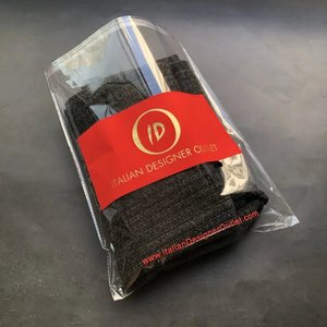 Manufacturer Custom Logo Clear Transparent OPP Plastic Bags Clothing Packaging Garment Bag Self-Adhesive OPP Bags - Product Image 1