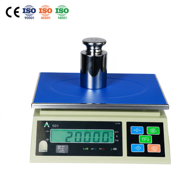 LIDONG AHW 15kg 0.5g Precision Industrial Counting Scale RS232 Data Output ROHS Certified Electronic Bench Scale