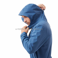 Veste imperméable de marche de voyage d'extérieur d'alpinisme des hommes