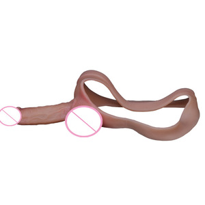 Nuovo Dildo <span class=keywords><strong>a</strong></span> Forma di T in Silicone Morbido Impermeabile per Uomo e Donna, Indossabile con Pantaloni in Pelle, Intimo con Dildo Integrato - Product Image 5