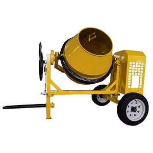 Hot JQ 450L Chất lượng cao xi măng DIESEL Công suất lớn di động diesel hoặc điện máy trộn bê tông máy để bán