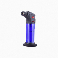 Logo personnalisé bienvenu Briquet à gaz de cuisine pas cher Briquet personnalisé Lance-flammes