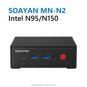 Nuevo Mini <span class=keywords><strong>PC</strong></span> Intel N95 N100 N150 con 8GB DDR4, 128GB SSD, WiFi 6, BT5.2, Windows 11 Pro, Linux, Bajo TDP, <span class=keywords><strong>Servidor</strong></span> Doméstico, Garantía de 3 Años - Product Image 1
