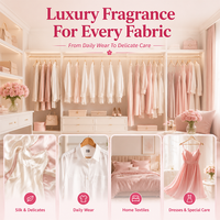 Capsules de lessive parfumées BloomWell Luxury 3-en-1, nettoyage en profondeur 8X, adoucissant pour tissus, parfum longue durée, 45 paquets