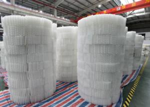 JXKELLEY 125y 250y Plaque en plastique PP ondulée, emballage structuré pour colonne de tour de lavage - Product Image 4