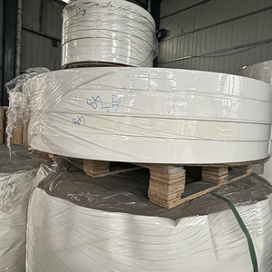 Rouleau de fonds de gobelets en papier C1S laminé PE, anti-fuite, avec impression et diamètre personnalisés, pour la production de fonds de bols en papier, fabrication chinoise - Product Image 1