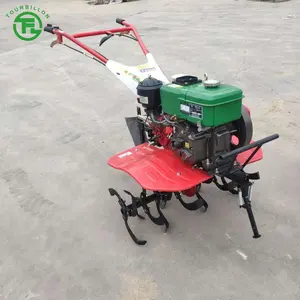 6.5HP 100-150mm bahçe aletleri ve ekipmanları benzinli döner yeke güç Tiller bahçe çapa makinesi tarım