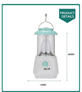 AT-727 Luz LED de <span class=keywords><strong>trabajo</strong></span> al aire libre para acampar con carga de teléfono móvil USB para <span class=keywords><strong>Amazon</strong></span> Venta caliente Luz de emergencia - Product Image 3