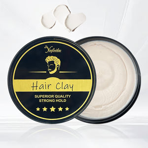 Premium haute tenue finition mate hommes <span class=keywords><strong>coiffure</strong></span> argile blanc étiquette moulage cheveux pâte pommade pour <span class=keywords><strong>salon</strong></span> <span class=keywords><strong>de</strong></span> <span class=keywords><strong>coiffure</strong></span> Studio & - Product Image 1