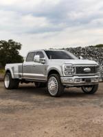 Ruedas de aluminio forjado de doble cara pulidas para camionetas SJ 20 22x8.25 24x8.25 26 28 30 pulgadas 6x139.7 8x165.1 Dually
