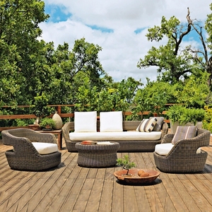 Ensemble <span class=keywords><strong>de</strong></span> canapé d'extérieur en rotin moderne <span class=keywords><strong>de</strong></span> Guangzhou, cadre en alliage d'<span class=keywords><strong>aluminium</strong></span>, imperméable, durable, utilisation en hôtel, parc, <span class=keywords><strong>salon</strong></span> <span class=keywords><strong>de</strong></span> <span class=keywords><strong>jardin</strong></span> 4 places - Product Image 2
