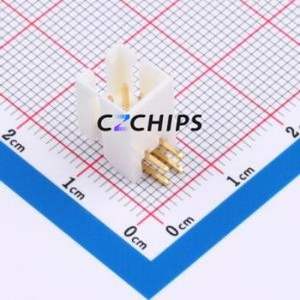 HC-XHD-2*2AW-G1-05 Wire-to-Board Pin Header Bent Lead Through Hole,P=2.5mm Connector 2x2P 2.5mm Right Angle Insert DF1B - Product Image 1