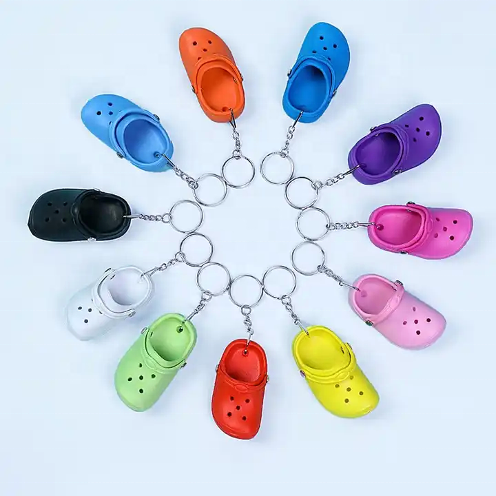Croc Keychains Wholesale Customizable Stress Relief