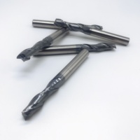 AlTin en carbure de tungstène enduit 8*100 pour l'usinage CNC fraise en carbure de tungstène OEM ODMTungsten