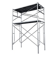 Échelle d'échafaudage télescopique mobile multifonctionnelle pliable pour système de coffrage de construction