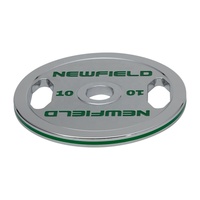 Disque de musculation professionnel en acier calibré de 10 kg pour la musculation et l'entraînement en salle de sport